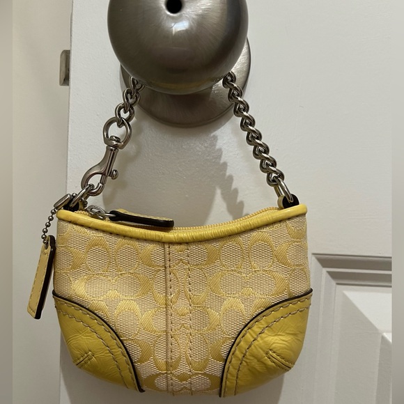 Rare Coach Coin Purse/Keychain-EUC - Picture 2 of 8